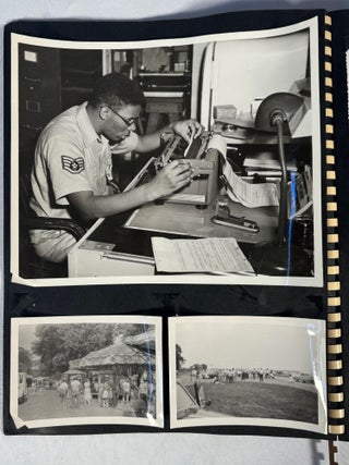 African American Military Service and Family Life Korean War Era Photo Album 1953–1960