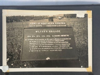 American Motorsports History. 1930s Motorcycle Racing and Road Travel Photograph Album Featuring Harley Davidson and Indian Competition Culture.