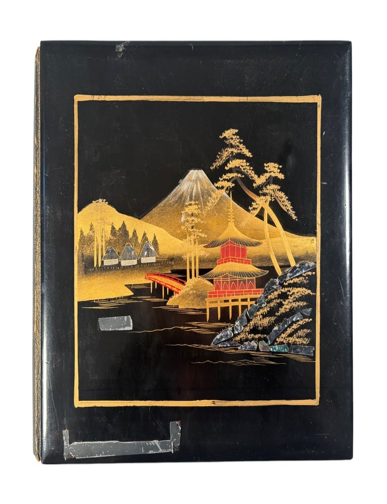 Item #21385 Japan Occupation U.S. Army 1st Cavalry Brigade Extensive Photo Album chronicling US military operations, including Japanese American Nissei Soldiers, and interactions with Japanese laborers, workers, farmers daily life. 1945-1947. Japanese American Nissei Soldiers, World War II.