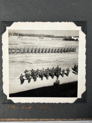 Japan Occupation U.S. Army 1st Cavalry Brigade Extensive Photo Album chronicling US military operations, including Japanese American Nissei Soldiers, and interactions with Japanese laborers, workers, farmers daily life. 1945-1947