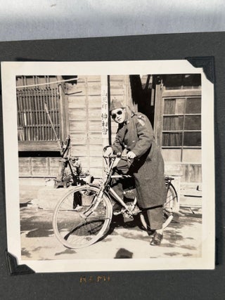 Japan Occupation U.S. Army 1st Cavalry Brigade Extensive Photo Album chronicling US military operations, including Japanese American Nissei Soldiers, and interactions with Japanese laborers, workers, farmers daily life. 1945-1947