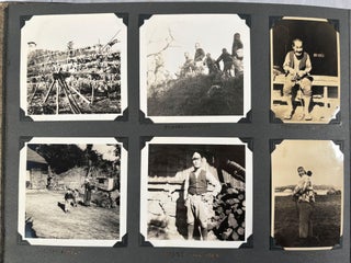 Japan Occupation U.S. Army 1st Cavalry Brigade Extensive Photo Album chronicling US military operations, including Japanese American Nissei Soldiers, and interactions with Japanese laborers, workers, farmers daily life. 1945-1947