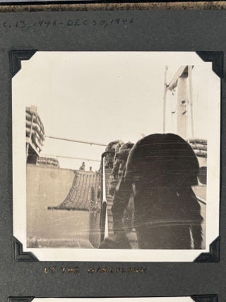 Japan Occupation U.S. Army 1st Cavalry Brigade Extensive Photo Album chronicling US military operations, including Japanese American Nissei Soldiers, and interactions with Japanese laborers, workers, farmers daily life. 1945-1947
