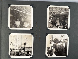 Japan Occupation U.S. Army 1st Cavalry Brigade Extensive Photo Album chronicling US military operations, including Japanese American Nissei Soldiers, and interactions with Japanese laborers, workers, farmers daily life. 1945-1947