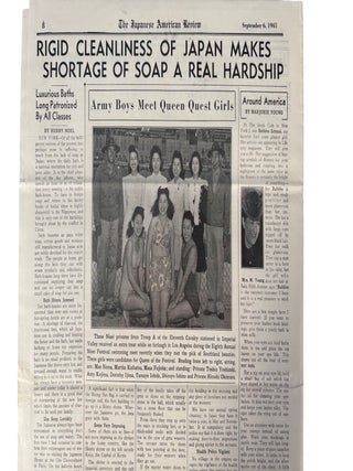 Asian American Military History Japanese American Service and Loyalty 1941 to 1943 Archive of Newspaper and Photographs