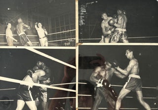 African American Military History U.S. Navy Boxing 1951 Photographs of Integration Era Athletics and Competition