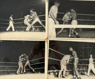 African American Military History U.S. Navy Boxing 1951 Photographs of Integration Era Athletics and Competition