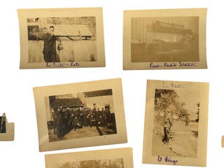World War I American Expeditionary Forces France 1918 to 1919 Archive of 69 photographs of Combat Zones and Signal Corps Activity