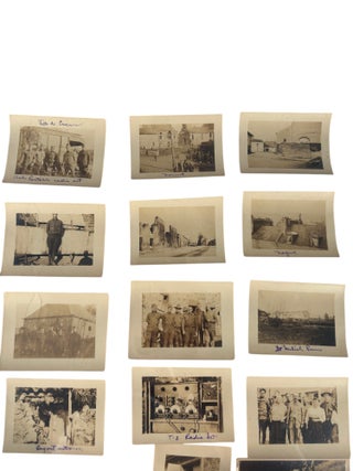 World War I American Expeditionary Forces France 1918 to 1919 Archive of 69 photographs of Combat Zones and Signal Corps Activity