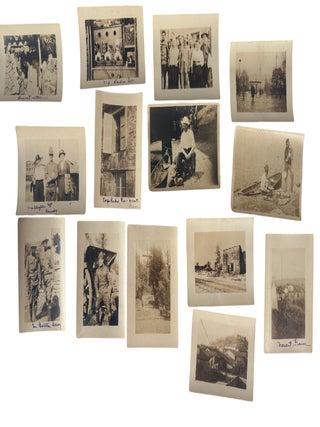 World War I American Expeditionary Forces France 1918 to 1919 Archive of 69 photographs of Combat Zones and Signal Corps Activity