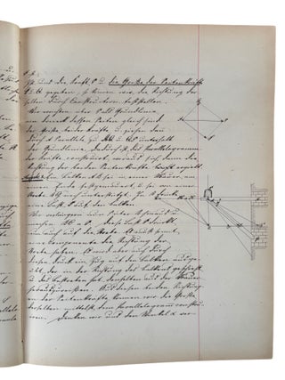 Applied Physics, Mechanics, Thermodynamics, Fluid Mechanics and Engineering Handwritten and Finely Illustrated Notebooks,1878-9.