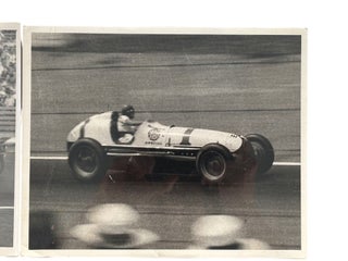Southern California Motorsports Photography Showing Open Wheel Racing at the Los Angeles Memorial Coliseum, Circa 1940s–1950s