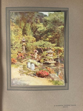 Japanese Gardens, 1920s Western View of Japanese Landscape Architecture, First American Edition