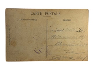 World War I Battlefield Memory Archive Postcards and Letters from U.S. Engineer in France Showing Argonne and Verdun War Damage