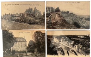 World War I Battlefield Memory Archive Postcards and Letters from U.S. Engineer in France Showing Argonne and Verdun War Damage