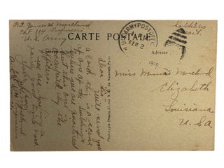 World War I Battlefield Memory Archive Postcards and Letters from U.S. Engineer in France Showing Argonne and Verdun War Damage