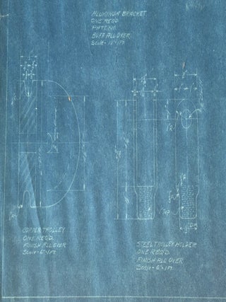 African American Invention and Robert C. Dickenson&rsquo;s Streetcar Trolley Guard Blueprint, 1919