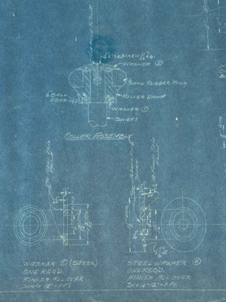 African American Invention and Robert C. Dickenson&rsquo;s Streetcar Trolley Guard Blueprint, 1919