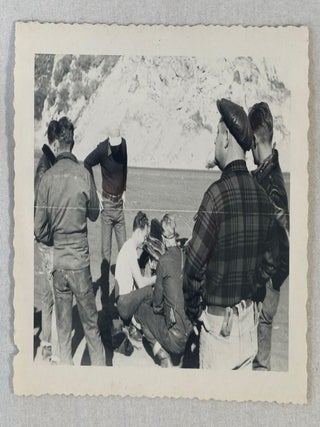 1950s Motorcycle Club Riding Through the California Mountains, Photo Archive