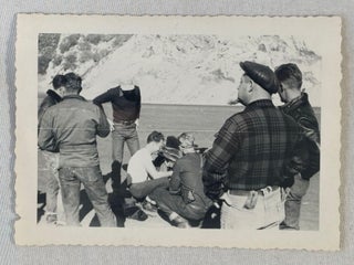 1950s Motorcycle Club Riding Through the California Mountains, Photo Archive