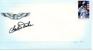 Envelope Signed by Astronaut Charlie Duke. Charlie Duke.
