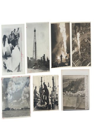 Item #21898 Texas Oil Industry Disaster Photograph Archive Documenting Refinery Explosions,...