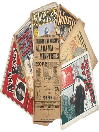 Touring Minstrel Circuits and Racial Caricature in Sheet Music and Advertising Ephemera, 1897&ndash;1915. VaudevilleTouring Minstrel.