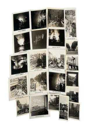 Item #22017 Panama's Great Fire of Colón Photo Archive, 1940. Panama's Great Fire of Colón