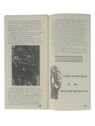 "Strike", UC Berkeley Third World Liberation Front's Demands for Educational Self-Determination and Racial Justice, 1969