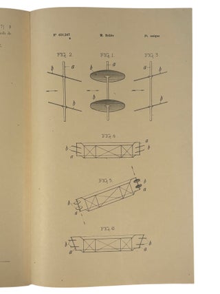 Early Aviation Engineering Camille Bollée Stabilization Patent for Airplanes in the First Decade of Powered Flight 1909