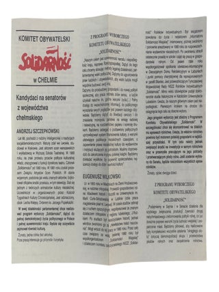 Cold War Eastern Europe Solidarity Movement Ephemera Archive Documenting Labor Activism and Democratic Transition Poland 1980s to 1989