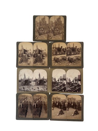 California Disaster History San Francisco Earthquake and Fire Aftermath Stereoview Archive 1906