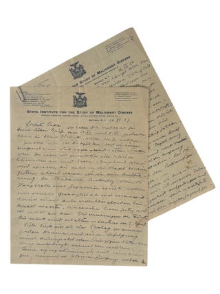 Nobel Prize Winning Scientist Carl Cori's Letters to Family, Nobel Congratulations, and Commentary on the Persecution of Jews in Prague, 1920s-50s