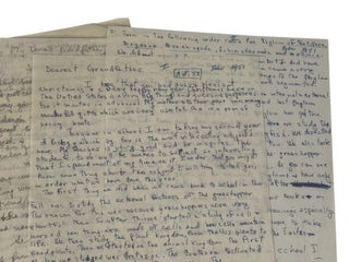 Nobel Prize Winning Scientist Carl Cori's Letters to Family, Nobel Congratulations, and Commentary on the Persecution of Jews in Prague, 1920s-50s