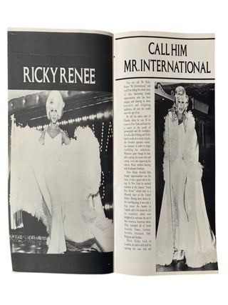 [LGBTQ+ History] Female Mimics Magazine Archive Documenting Trans Women and Drag Performance Before and After Stonewall, 1965&ndash;1973