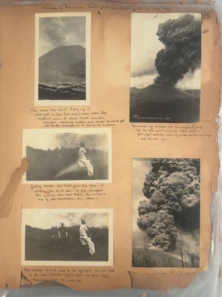 Mexican Cities, Volcanos, and Colonial Architecture in Extensively Annotated 1940s Photo Album from American Tourist