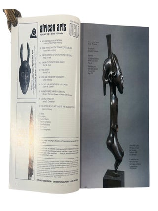 African Art Exhibition Programs & Magazines Archive, on African sculpture, spirituality, and cultural identity,1976-1985