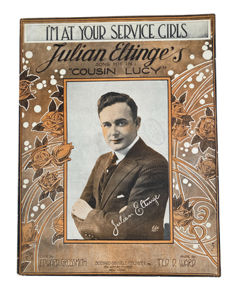 LGBTQ+ Performance History Julian Eltinge Female Impersonation Ephemera from Vaudeville and Broadway 1910 to 1916
