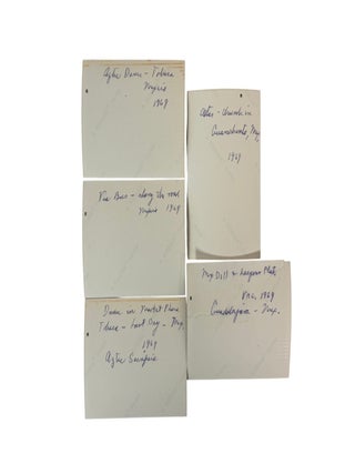 Mid-Century Women's Mexico Travel Photo Archive