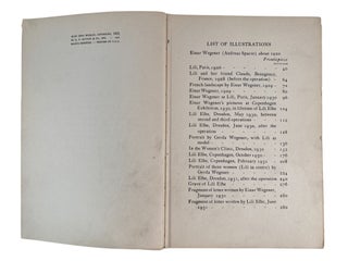 Trans Pioneer Lili Elbe "The Danish Girl" Autobiography "Man into Woman: An Authentic Record of a Change of Sex", Scarce First American Edition, 1933