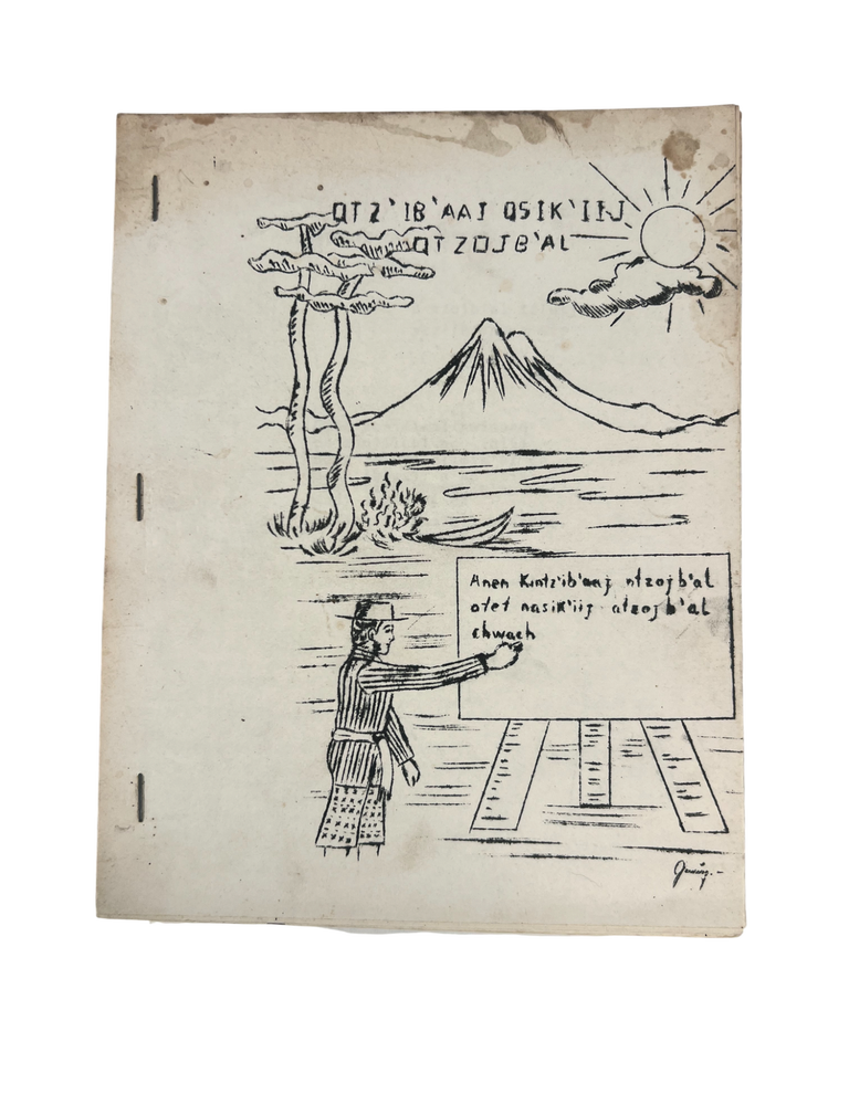 Rare Guatemalan Tz'utujil Mayan Language Primer, Qtz&rsquo;ib&rsquo;aaJ Qsik&rsquo;iiJ Qtzojb&rsquo;al,...