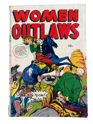 Item #22654 Rare Anomalous 1951 Comic "Women Outlaws #0" Women Outlaws