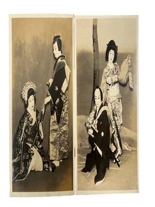 Gender Defying Kabuki Cross Dressing Performers Photo Archive, Japan, 1910s-20s