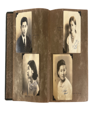 Interwar Identified Japanese-American Military Family Photograph Album in Hawaii, Japan, and Manchuria, 1930s