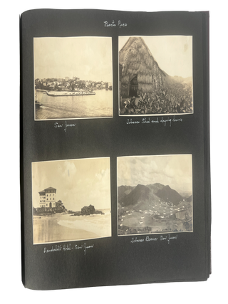 1920s Central and South America SS Resolute Voyage Photo Album, with Captioned Photographs of Panama, Colombia, Peru, Chile, Uruguay and Argentina