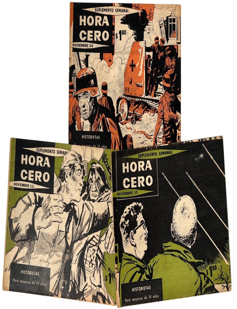 Item #22775 Argentinean Anti-Authoritarian Sci-Fi Comic El Eternauta in Hora Cero Suplemento Semanal, 1958. H&eacute;ctor Germ&aacute;n Oesterheld.