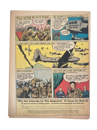 "Nisei Hero", Comic Celebrating Japanese American War Hero Ben Kuroki in 1946