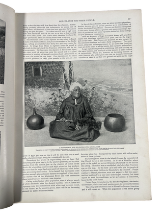 Post-Spanish War U.S. Occupied Caribbean & Pacific Ethnographic Series, Our Islands and Their People in Two Volumes, First Edition, 1899