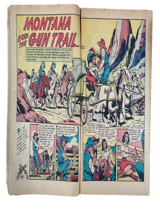 1950s Female Gunslinging Western Comic "Cowgirl Romances"