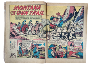 1950s Female Gunslinging Western Comic "Cowgirl Romances"